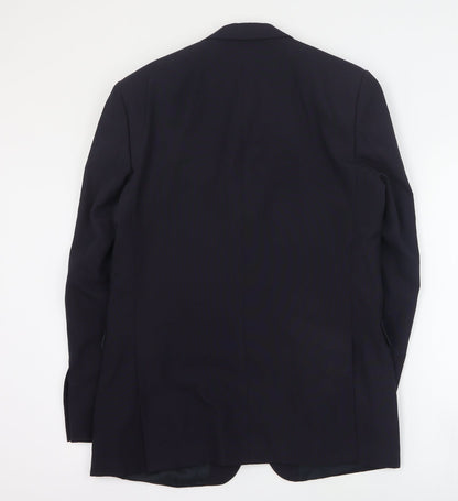 Mens UK Size M Karl Jackson Regular Blue Suit Jacket
