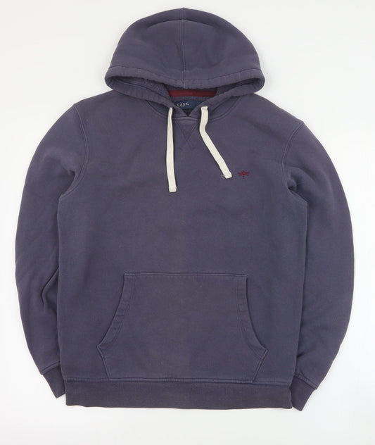 Mens UK Size S Matalan Blue Pullover Hoodie