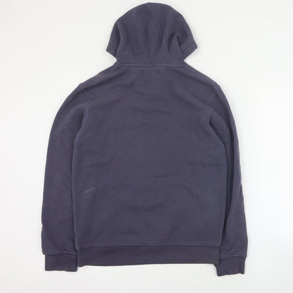 Mens UK Size S Matalan Blue Pullover Hoodie