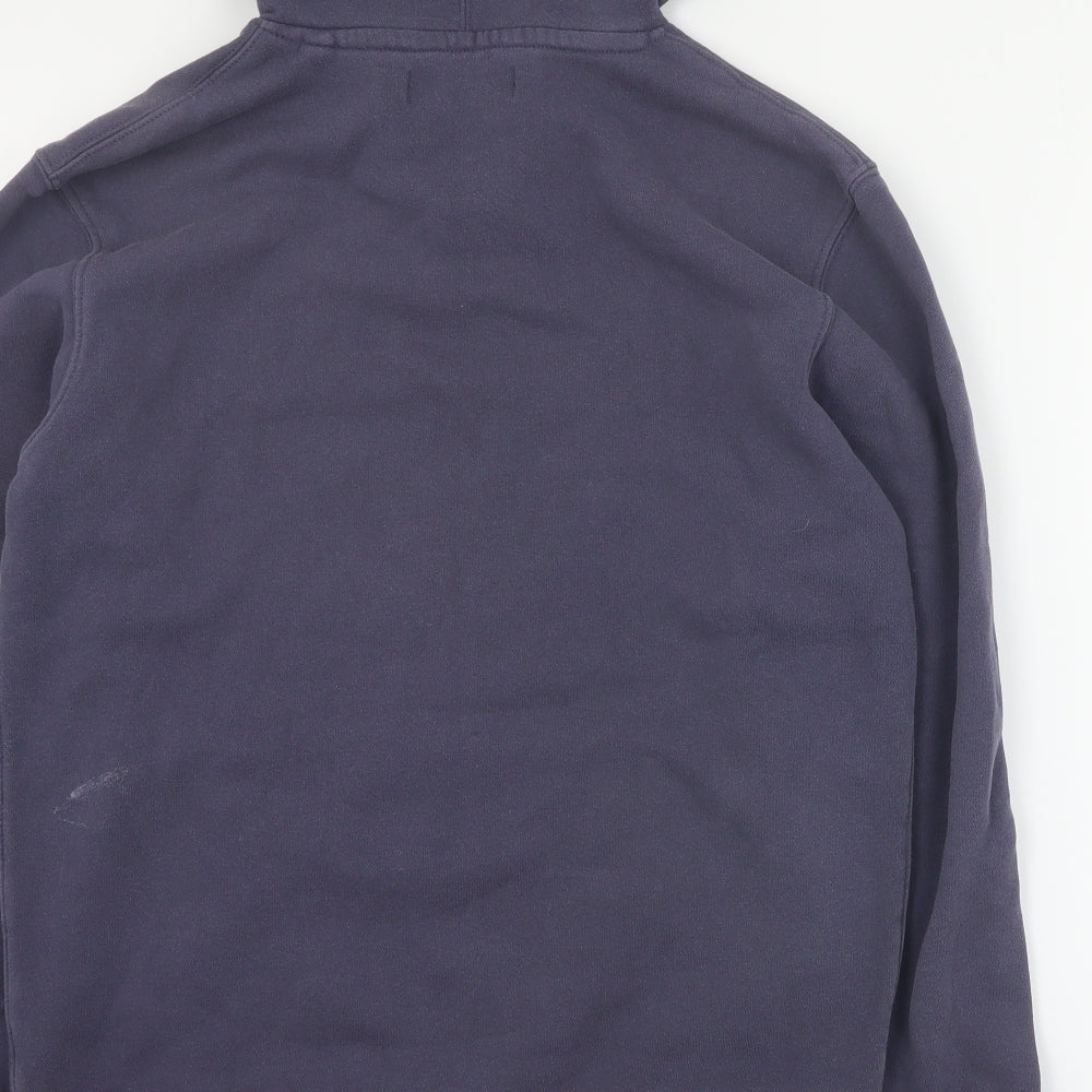Mens UK Size S Matalan Blue Pullover Hoodie