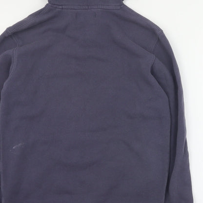 Mens UK Size S Matalan Blue Pullover Hoodie