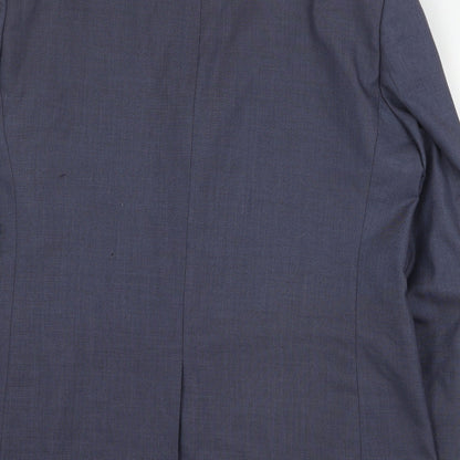 Mens UK Size XL Taylor & Wright Regular Blue Suit Jacket