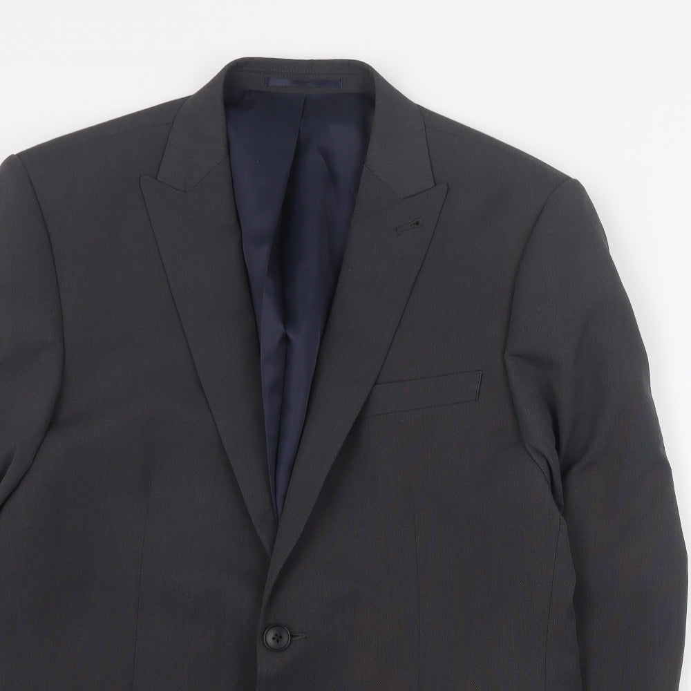 Mens UK Size L NEXT Regular Grey Suit Jacket