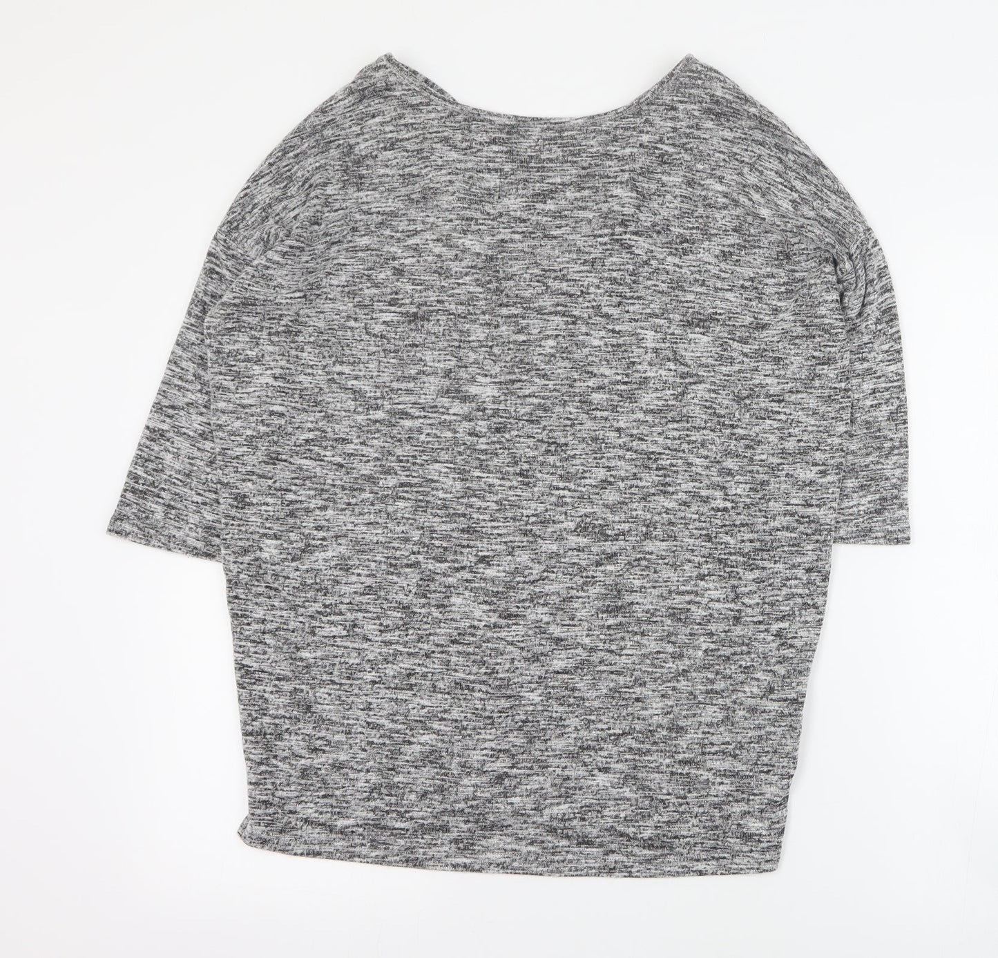 Womens UK Size S New Look Grey Pullover Jumper