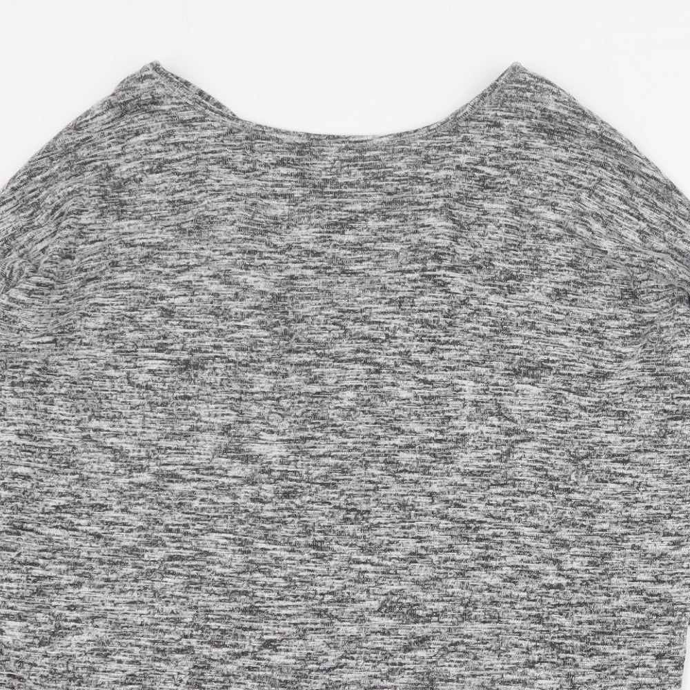 Womens UK Size S New Look Grey Pullover Jumper
