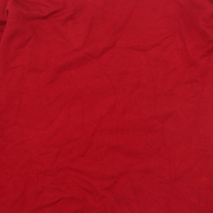 Womens UK Size S Tru Red Pullover Jumper