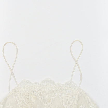 Womens UK Size 12 Topshop White Camisole Tank