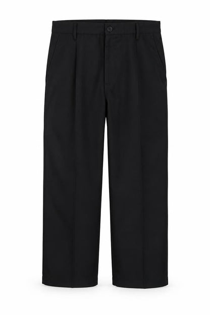 Mens UK Size 37 Slazenger Slim Fit  Black Trousers