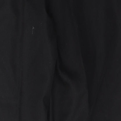 Slazenger Mens Black  Polyester Trousers  Size 37 L29 in Slim Button