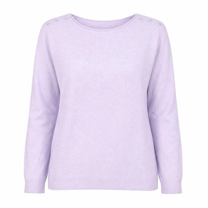 Womens UK Size 14 Atmosphere Purple Pullover Jumper