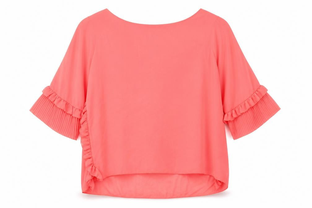 Womens UK Size M Quiz Pink Basic Blouse