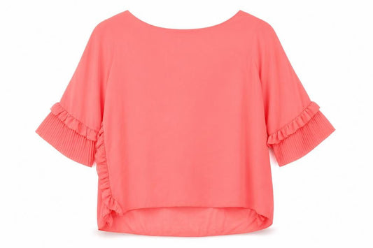 Womens UK Size M Quiz Pink Basic Blouse