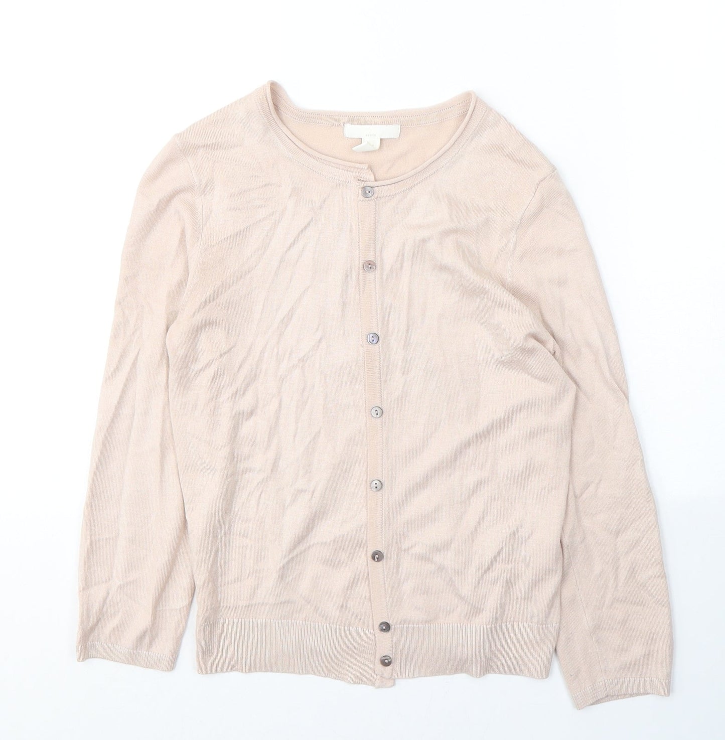 Womens UK Size XS H&M Pink Cardigan Jumper