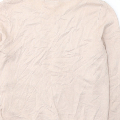 Womens UK Size XS H&M Pink Cardigan Jumper