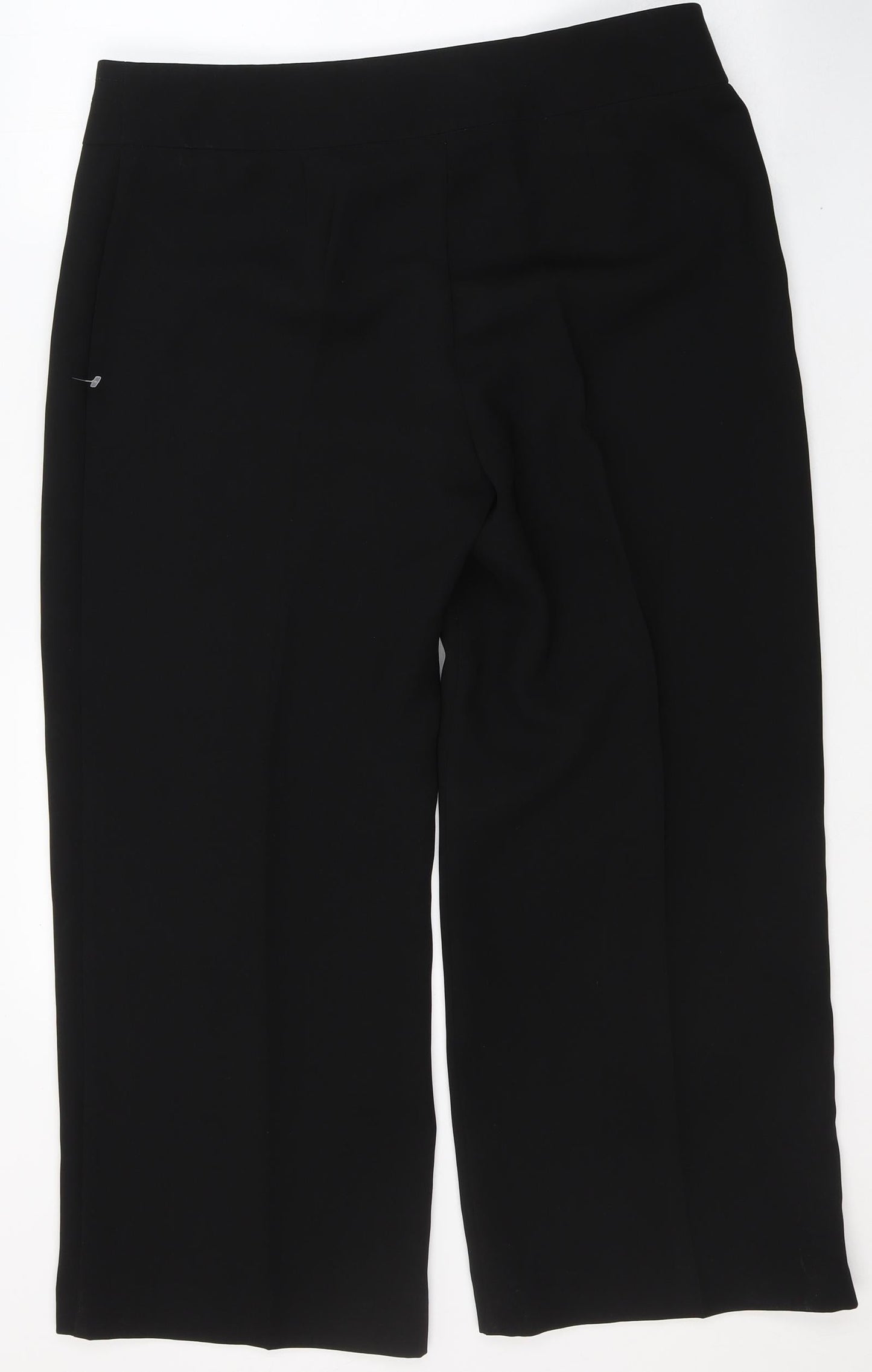 Womens UK Size 16 Marks and Spencer Regular Fit  Black Trousers