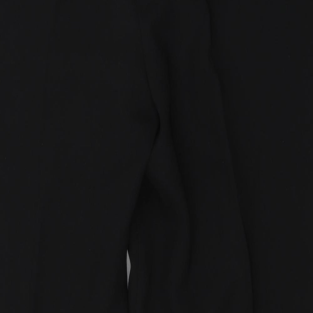 Womens UK Size 16 Marks and Spencer Regular Fit  Black Trousers