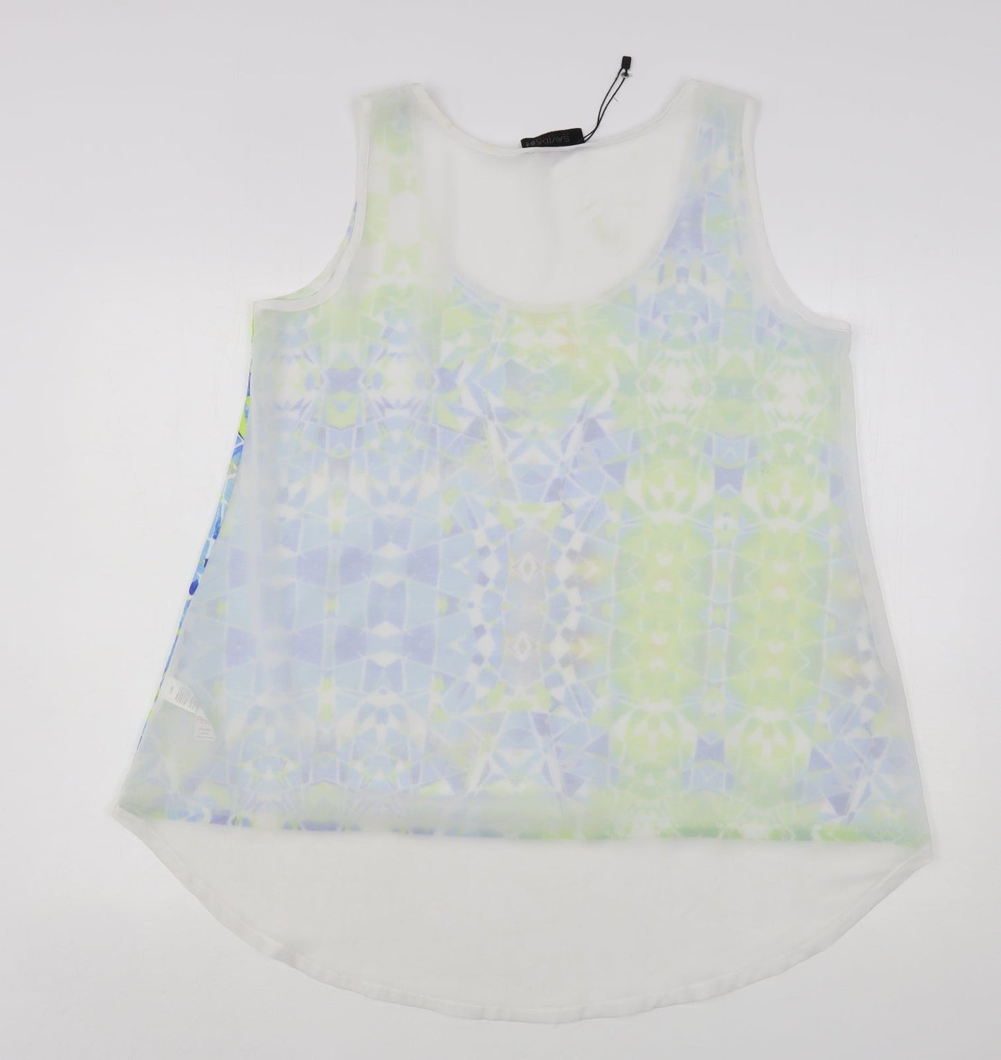 Womens UK Size 18 Savida Multicoloured Basic Blouse