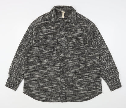 Womens UK Size S H&M Grey Jacket