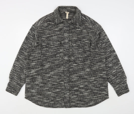 Womens UK Size S H&M Grey Jacket