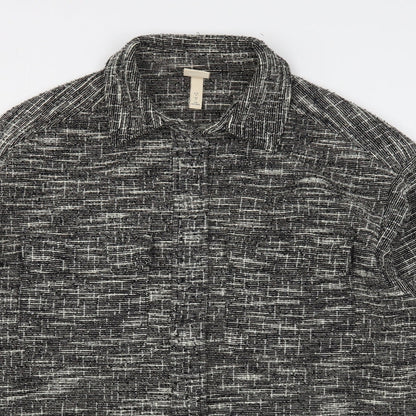 Womens UK Size S H&M Grey Jacket