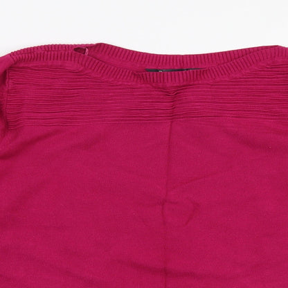 Womens UK Size 16 bonmarche Pink Pullover Jumper