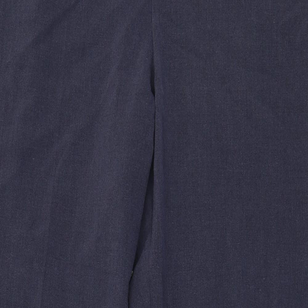 Womens UK Size 14 Marks and Spencer Regular Fit  Grey Trousers