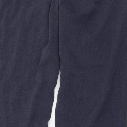 Womens UK Size 14 Marks and Spencer Regular Fit  Grey Trousers