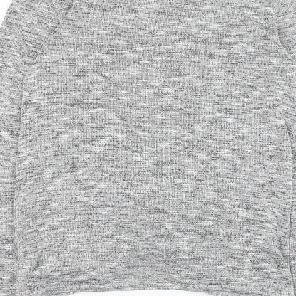 Womens UK Size 10 New Look Grey Pullover Jumper