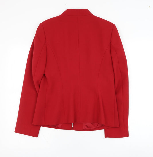 Alex & Co Womens Red   Jacket  Size 10  Zip