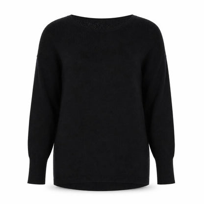Womens UK Size S Oasis Black Pullover Jumper