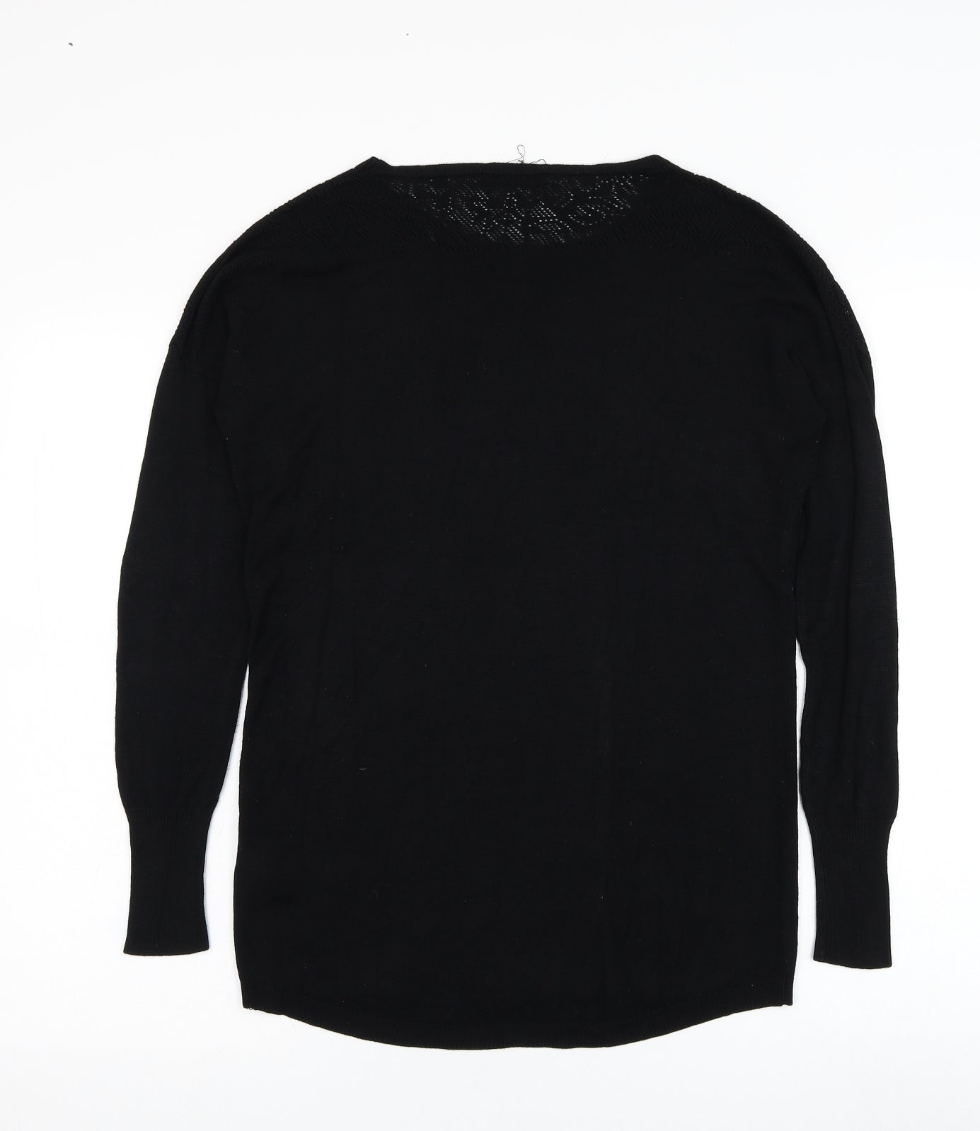 Womens UK Size S Oasis Black Pullover Jumper