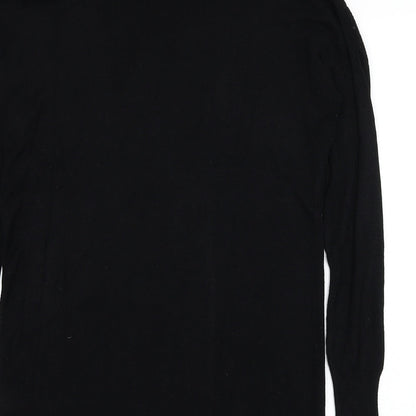 Womens UK Size S Oasis Black Pullover Jumper