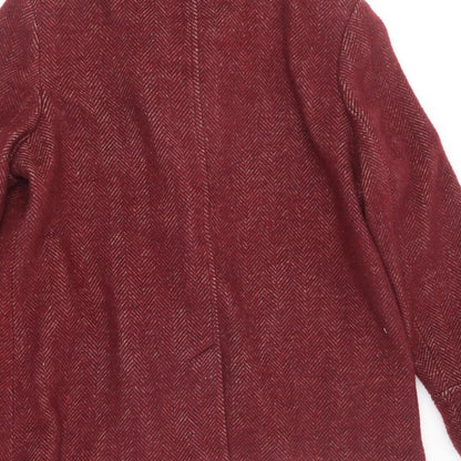 Womens UK Size 16 Isle Collection Purple Overcoat