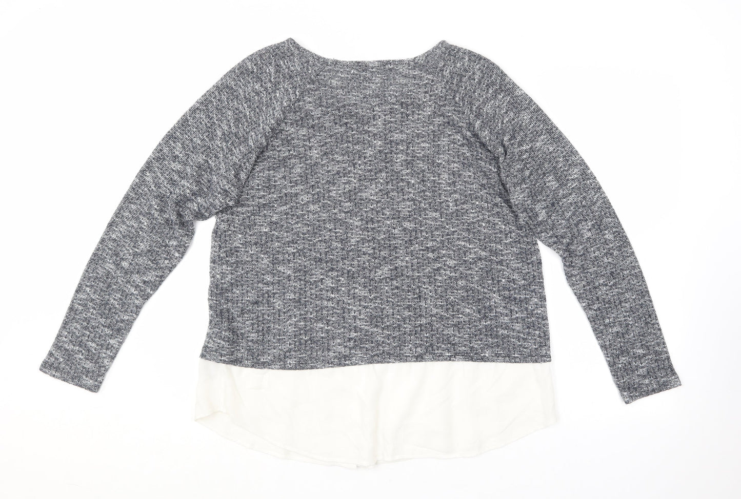 Womens UK Size 16 Marks and Spencer Blue Pullover Jumper