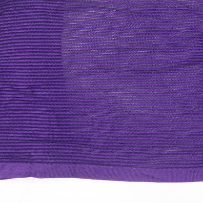 Womens UK Size S Bonmarché Purple Cardigan Jumper
