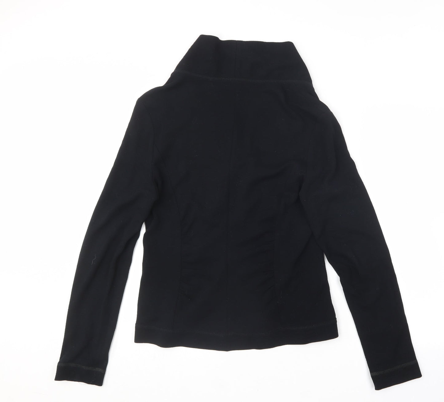 EVELIN BRANDT Womens Black V-Neck  Viscose Cardigan Jumper Size S