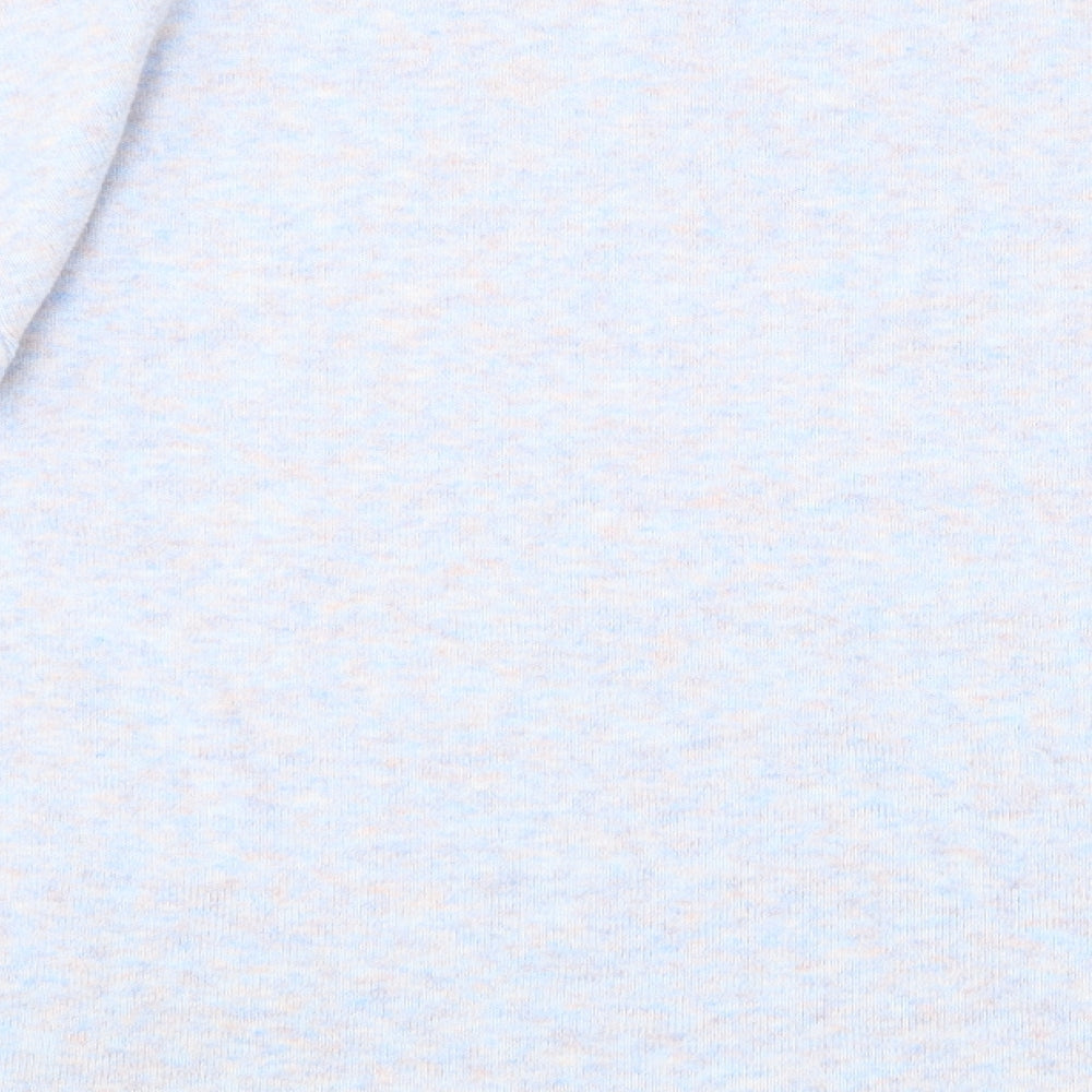 F&F Womens Blue Round Neck  Polyester Pullover Jumper Size 10