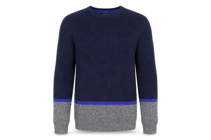 Mens UK Size S Marks and Spencer Blue Pullover Jumper