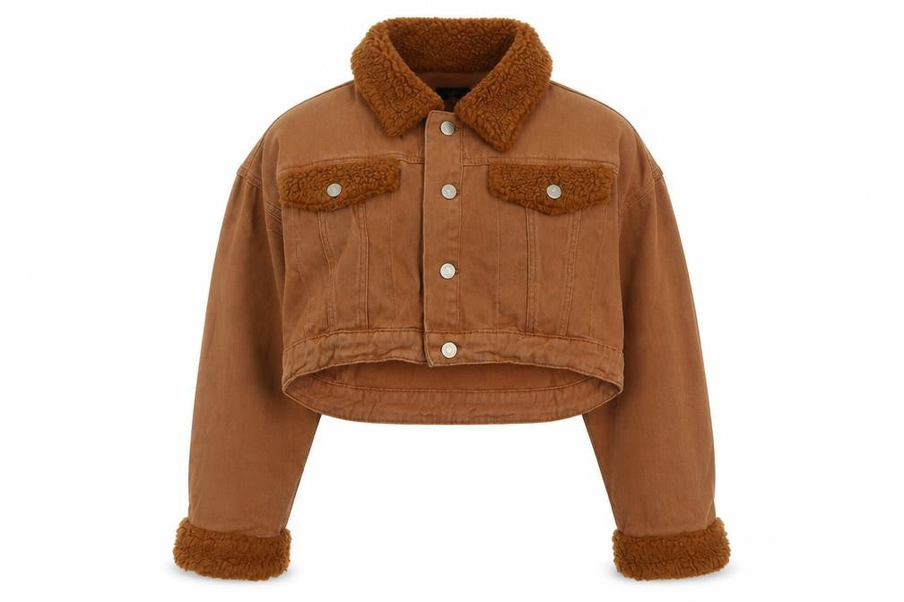 Missguided Womens Brown   Jacket  Size 14