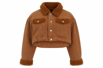 Missguided Womens Brown   Jacket  Size 14