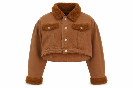 Missguided Womens Brown   Jacket  Size 14