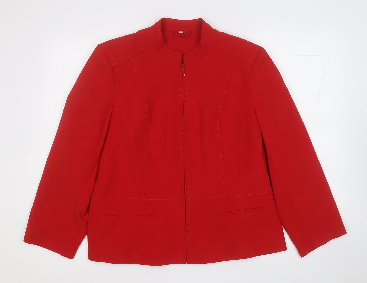 Womens UK Size 6 EWM Red Jacket
