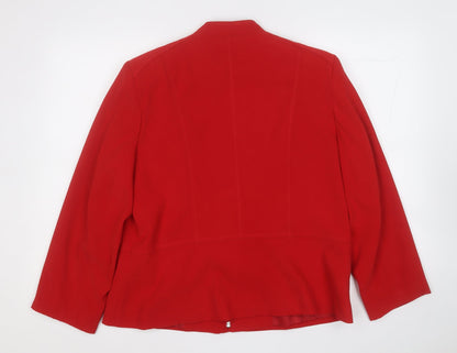 Womens UK Size 6 EWM Red Jacket