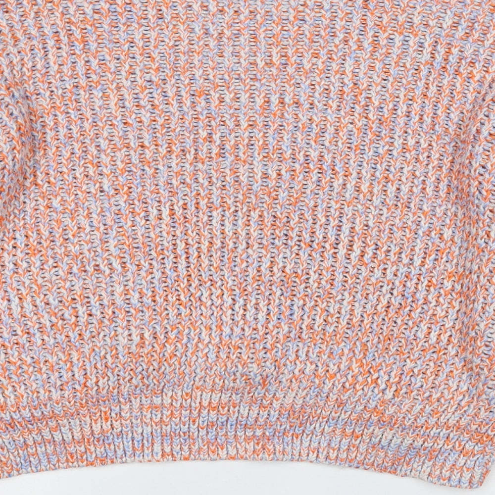 Womens UK Size M H&M Orange Pullover Jumper