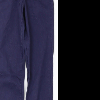 George Womens Purple  Cotton Jegging Jeans Size 10 L26 in Regular