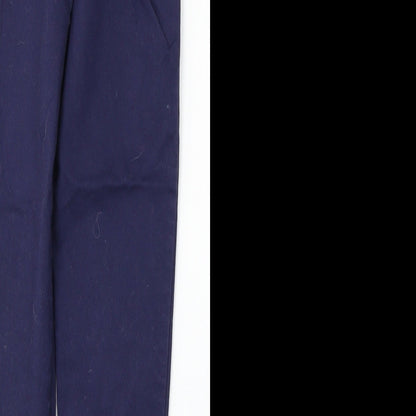 George Womens Purple  Cotton Jegging Jeans Size 10 L26 in Regular