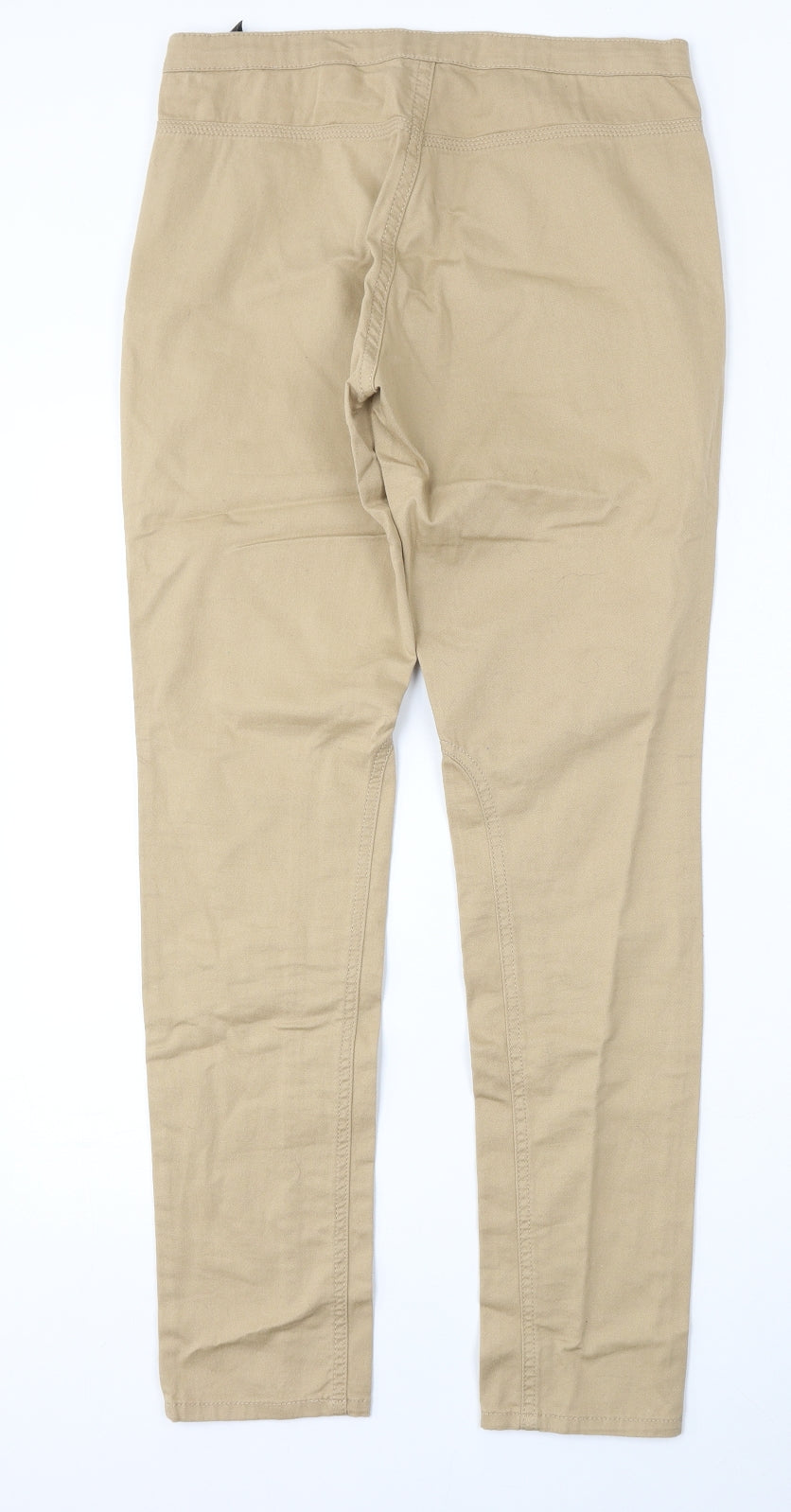 LIMITED COLLECTION Womens Beige  Cotton Skinny Jeans Size 12 L30 in Regular