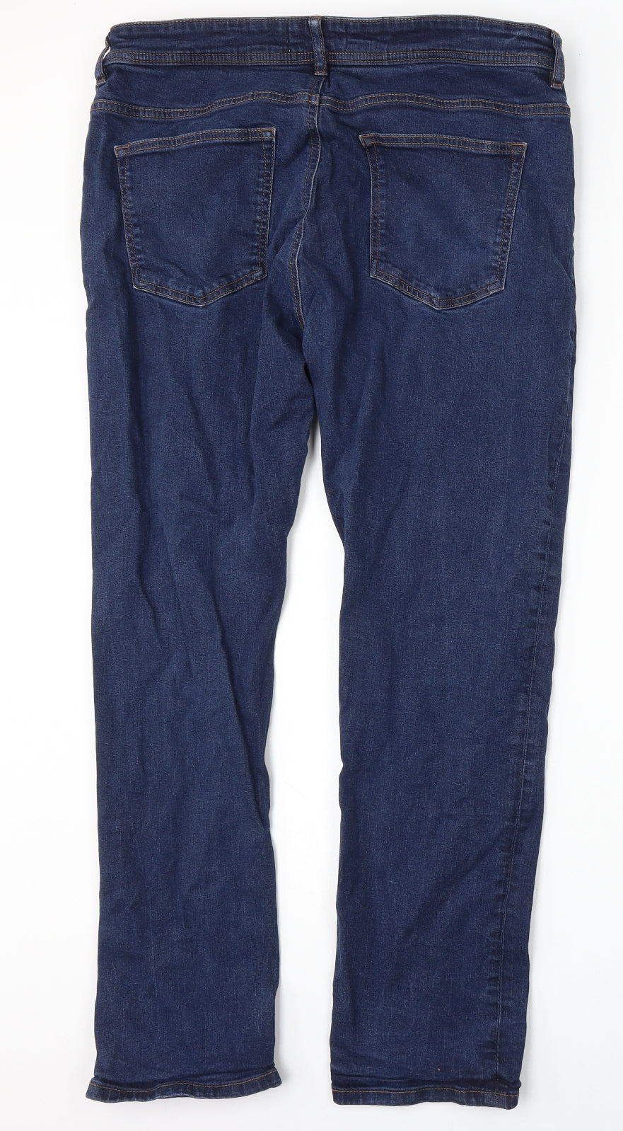 Womens UK Size 36 Easy Regular Fit Skinny Blue Jeans