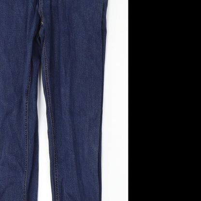 Womens UK Size 36 Easy Regular Fit Skinny Blue Jeans