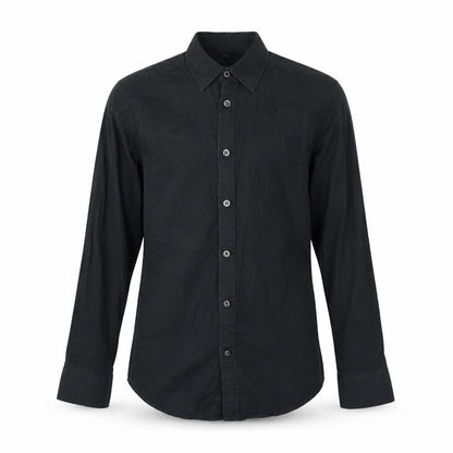 Mens UK Size S Mexx Black  Button-Up Long Sleeve Casual Shirt